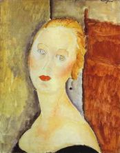 Haga click para ver la imagen ampliada a blond woman_ (portrait of germaine survage.jpg